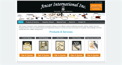 Desktop Screenshot of ancarinc.com