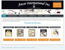 Tablet Screenshot of ancarinc.com